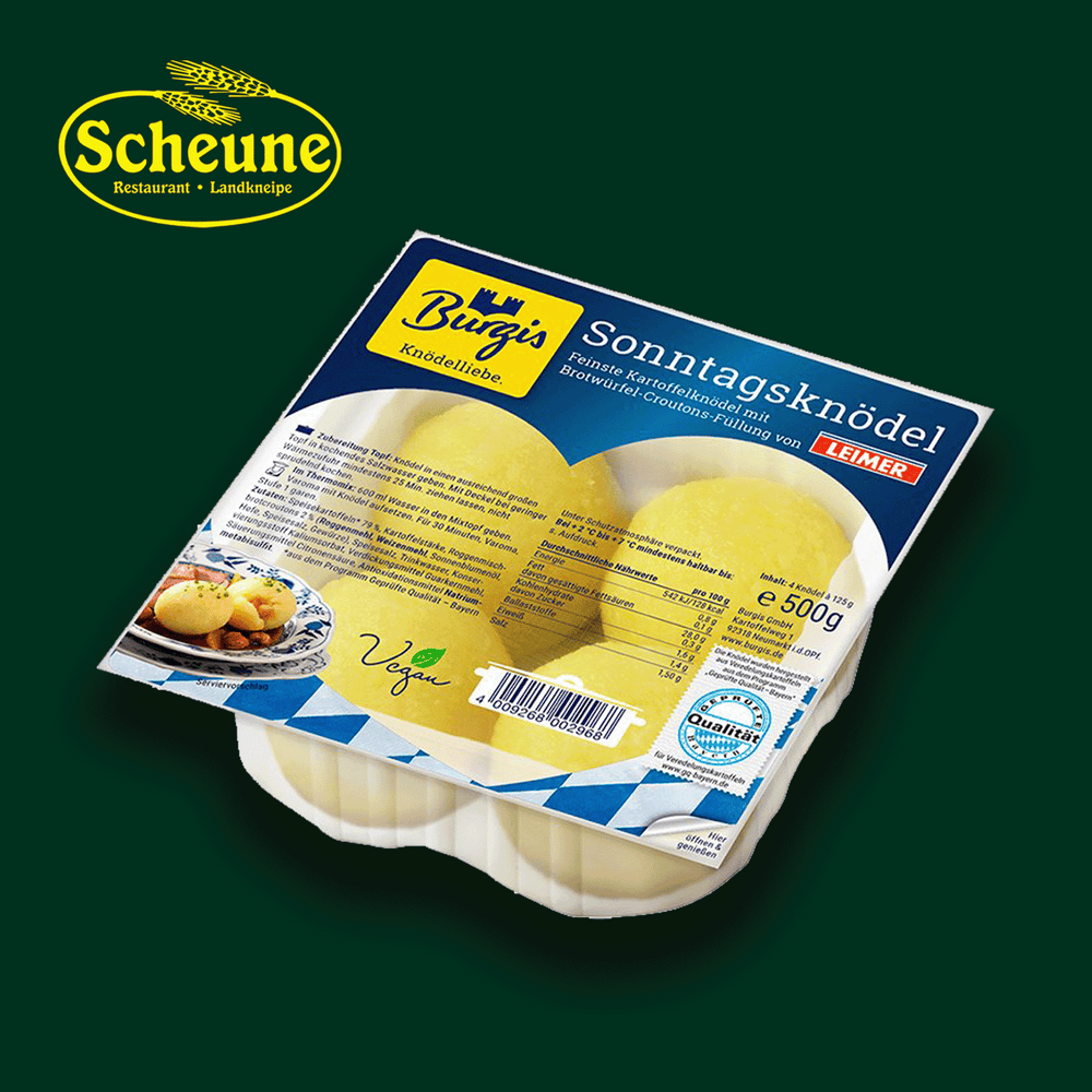 Kartoffelklöße (4Stk. á 125g)